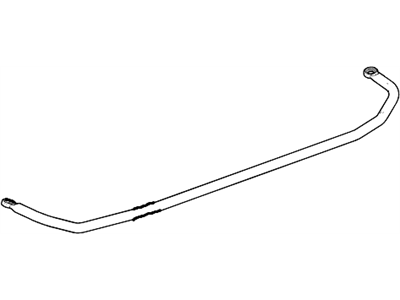 Chevy 22832929 SHAFT,REAR STABILIZER(INCLUDES 3,4)