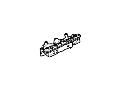 Chevy 10159506 HOUSING,FUEL INJECTOR(INCLUDE 607)(1ST DESIGN FOR 91,FOR 2ND DESIGN SEE 12507650,1ST DESIGN INSIDE DIAMETER BY INJECTOR HOLE PLUGS,2ND DESIGN W/O INJECTOR HOLE PLUGS)