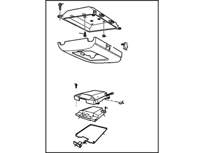 GM 15239487 Module Assembly, Mobile Entert Data Cartr*Cashmere