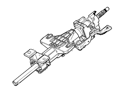 GMC 84511956 COLUMN,STEERING(INCLUDES 3-13,25-29,33,38,40,41,49)