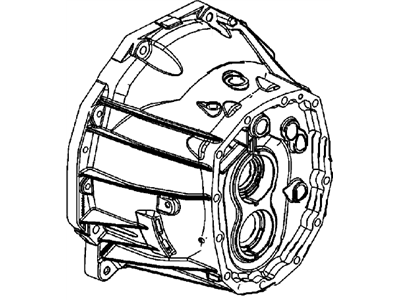 Chevy 24283433 HOUSING,CLUTCH(INCLUDES 1,9-13,15,16)(4.003)