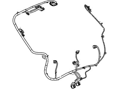 Cadillac 22775371 HARNESS,LIFT GATE WIRING