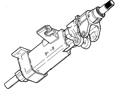 Chevy 22969368 COLUMN,STEERING(INCLUDES 22,23)