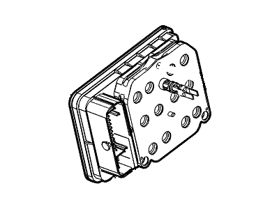 Cadillac 22997125 MODULE KIT,ELECTRONIC BRAKE CONTROL(PART OF 4)(INCLUDES 2)