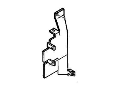 GM 25635599 Baffle, Radiator Air Side