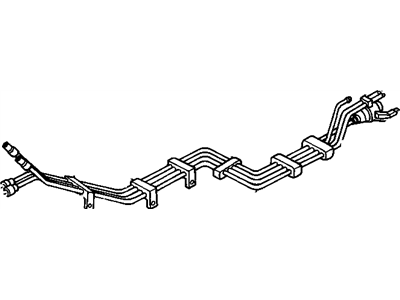 Pontiac 11569750 NUT,HX FLARED TUBE,M12X1.0X17, 5.3 TUBE, SAE1010, GMW4707M(REAR BRAKE PIPE)