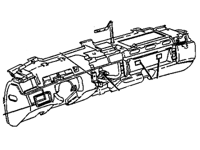 GM 25662485 Panel Asm,Instrument Lower *Shale