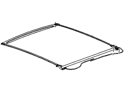 Buick 23298174 SUNSHADE,SUN ROOF(NEUTRAL)(W/O CABLES)