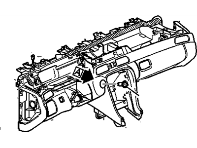 Chevy 13583923 CONNECTOR,INSTRUMENT PANEL WIRING HARNESS(W/LEADS)(PART OF ITEM #528)(GRAY)(6-WAY FEMALE)(W/LEADS)(4.663)