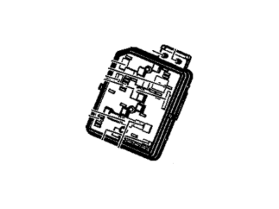 Chevy 23288145 BLOCK,ACCESSORY WIRING JUNCTION(INCLUDES 1,10-16,23)