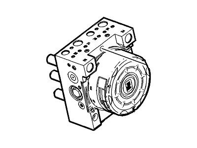 Cadillac 22911787 MODULE,ELECTRONIC BRAKE CONTROL (W/BRAKE PRESSURE MOD VALVE)(INCLUDES 1,2)(4.730)