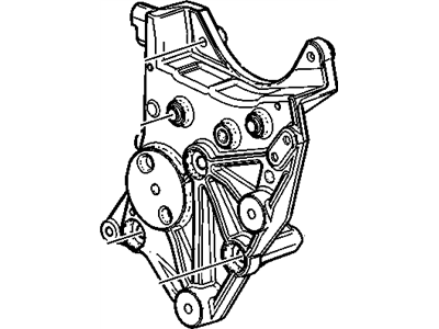 Chevy 12637995 BRACKET,GENERATOR(INCLUDES 3,4)