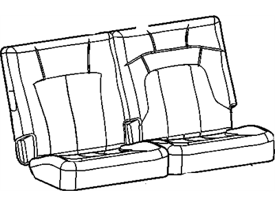 GM 88979455 Pad Asm,Rear Seat #2 Back Cushion