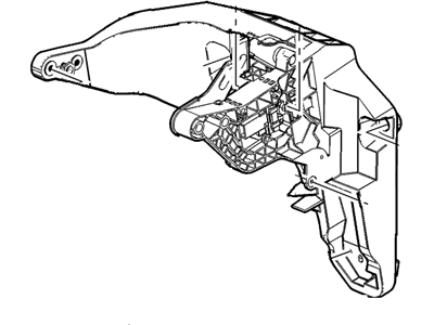 Cadillac 84091164 PEDAL,BRAKE(INCLUDES 2,3,6,10,14)