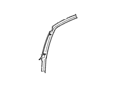 GMC 15975702 MOLDING,WINDSHIELD SIDE GARNISH(INCLUDES 8)(NEUTRAL)