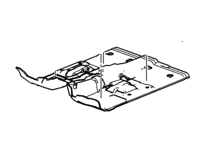 GM 22996999 Carpet Assembly, Front Floor Panel *Titanium