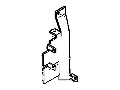GM 25635598 Baffle, Radiator Air Side