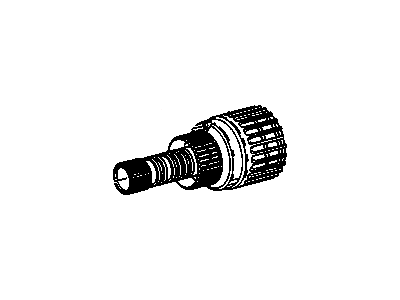 Buick 24236214 HOUSING,INPUT CLUTCH(W/INPUT SHAFT)(INCLUDES 631,633,723)