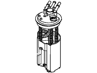 Chevy 19369895 MODULE KIT,FUEL TANK FUEL PUMP(INCLUDES LEVEL SENSOR)(3.107)