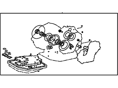 Pontiac 88974663 SEAL KIT,AUTOMATIC TRANSMISSION SERVICE