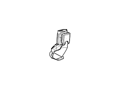 GM 19302986 Rear Seat Belt Kit (Buckle Side) *Light Neutral