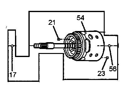 GMC 19435358 HOUSING,3-4 CLUTCH(W/INPUT SHAFT)(INCLUDES 620,688,698)