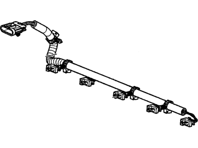 GMC 12602813 HARNESS,FUEL INJECTOR WIRING