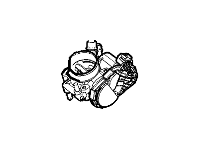 GM 55561495 Fuel Injection Air Meter Body