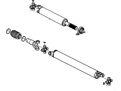 Chevy 25776616 SHAFT,FRONT & REAR PROPELLER(INCLUDES 1-8,10,11)