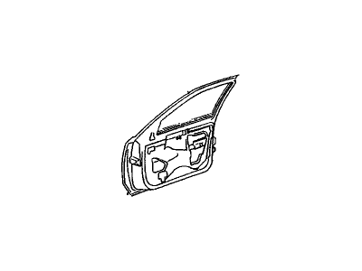 GM 12538475 Door Shell, Front Passenger Side