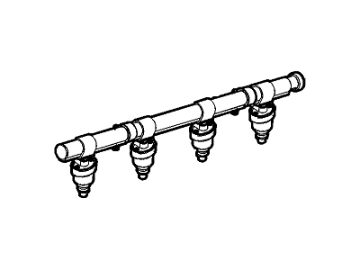 GMC 22900042 RAIL KIT,SEQUENTIAL MULTIPORT FUEL INJECTION FUEL(SEE GROUP 03 "FUEL INJECTOR RAIL" FOR DETAILED ILLUSTRATED VIEW)