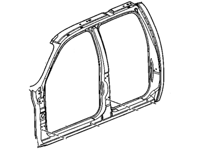 Chevy 20904407 FRAME,SIDE DOOR OPENING(INCLUDES 15,16,20,21)