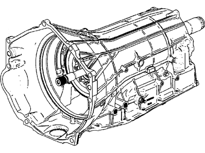 Chevy 24284596 CASE,AUTOMATIC TRANSMISSION (MACHINING)(WHEN REPLACE CASE, PINS MUST BLACK ENAMEL REPLACE W/CASE: MANUAL SFT SHAFT PINION QTY (1), MANUAL SHIFT DETENT LEVER PINION QTY (1), & CONTROL VALVE BODY LOCATING PINION QTY (2)