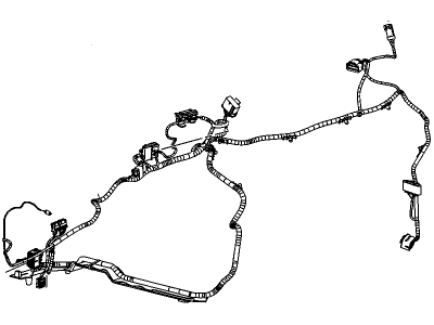 Chevy 15283544 HARNESS,INSTRUMENT PANEL WIRING HARNESS EXTENSION