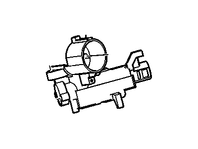 GMC 20793134 HOUSING,IGNITION & START SWITCH(USE ON MY 2009-2012 VEHICLES WITH SOLENOID 2-PINION SQUARE CONNECT DESIGN)(INCLUDES 9,10,15)(SOLENOID IS PART OF THE HOUSING)