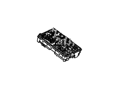 Chevy 95442178 BLOCK,FRONT COMPARTMENT FUSE(INCLUDES 1-3,10,12-16)