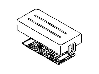 Chevy 96619860 COVER,FRONT COMPARTMENT FUSE BLOCK HOUSING(INCLUDES 3)(FOR 2ND DESIGN SEE 96621166)