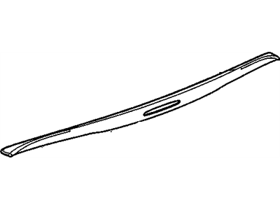 Chevy 22870831 SPOILER,REAR END(INCLUDES 4,5)(BLACK)