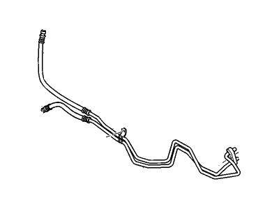 Cadillac 19331387 PIPE,TRANS FLUID COOLER INLET & OUTLET(INCLUDES 1,2,4)