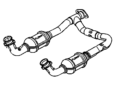 Chevy 15039596 CONVERTER,3WAY CATALYTIC(W/EXHAUST MANIFOLD PIPE)(CODE UTL)