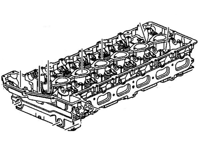 Buick 19257187 HEAD,CYL(INCLUDES VALVES, SEALS, SPRINGS AND RETAINERS)(INCLUDES 204,205,209-212,216-219,224,225,901,902,904,910)(REMANUFACTURED-NOT FOR SALE WHERE IMPORTS ARE RESTRICTED)