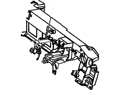 Buick 25762866 HARNESS,INSTRUMENT PANEL WIRING