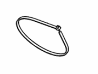 Chevy 13596790 CLIP,WIRING HARNESS(PART OF 1,9)(235MM LONG)(TIE STRAP W/PLASTIC TREE FITS 6.4 HOLE)