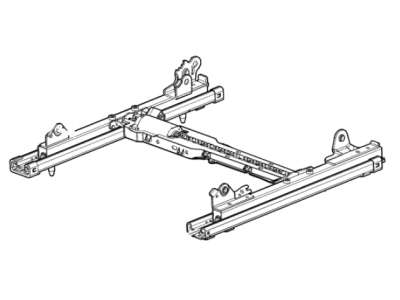 Chevy 13515481 TRACK,FRONT SEAT ADJUSTER(PART OF 1)