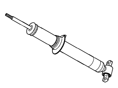 Cadillac 15840338 ABSORBER,FRONT SHOCK(INCLUDES 1)(ABSORBER ASM ONLY)(ORDER TOGETHER WITH 11517996 NUT)