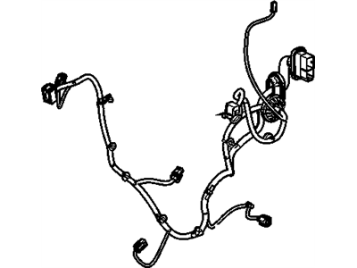 Cadillac 23469410 HARNESS,REAR SIDE DOOR DOOR WIRING