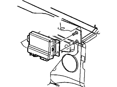 GMC 12590008 MODULE,THROTTLE ACTUATOR CONTROL