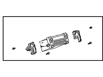 GMC 13504130 CONNECTOR KIT,INSTRUMENT PANEL WIRING HARNESS(DIGITAL RADIO RECEIVER CONTROL MODULE X1)(BLACK)(16-WAY FEMALE)(W/O LEADS)(MICRO 64,UNSEALED)(W/TERMINAL POSITION ASSURANCE)(9.656)(SIDE ELECTRIC CODE: A12)