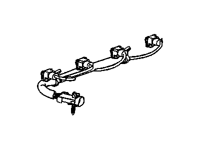 Pontiac 88988814 CONNECTOR,FUEL INJECTOR(1IN)(PART OF 1)(BLACK)(2-WAY FEMALE)(W/LEADS)(MICRO 064)