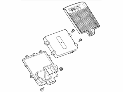 GM 84953418 Wireless Phone Charging System